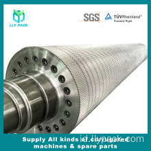 TC Coated Alloy Steel UV Flute Corrugated Roller